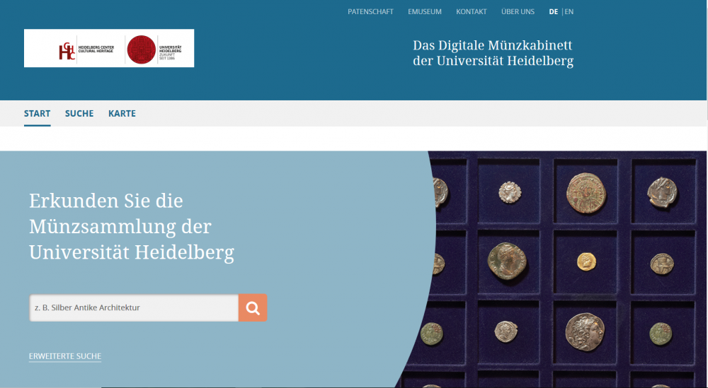 Das Digitale Münzkabinett der Ruprecht-Karls-Universität Heidelberg