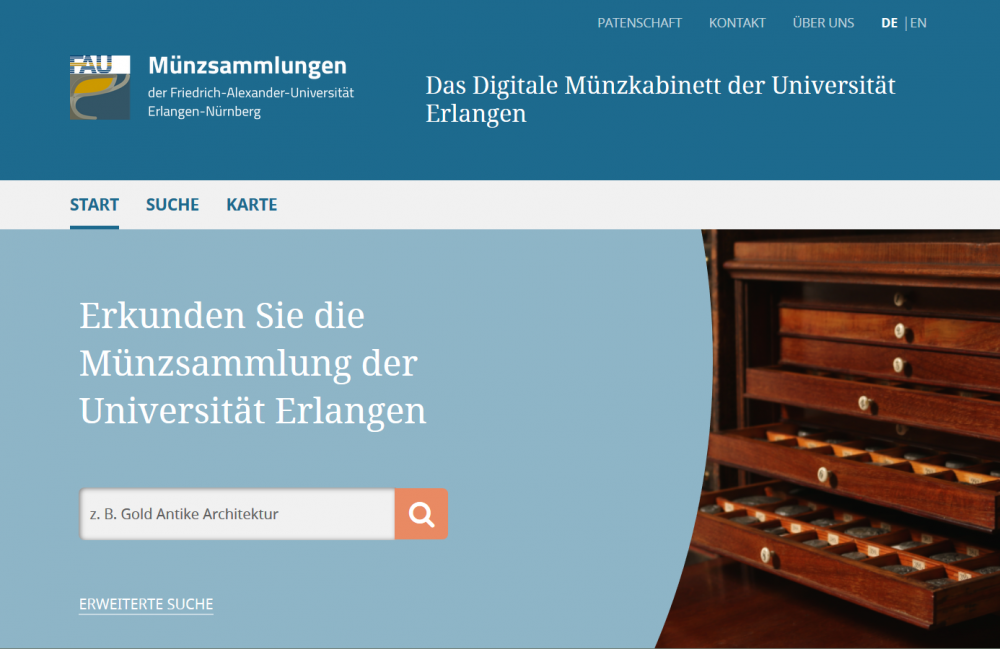 Das Digitale Münzkabinett der Friedrich-Alexander-Universität Erlangen-Nürnberg
